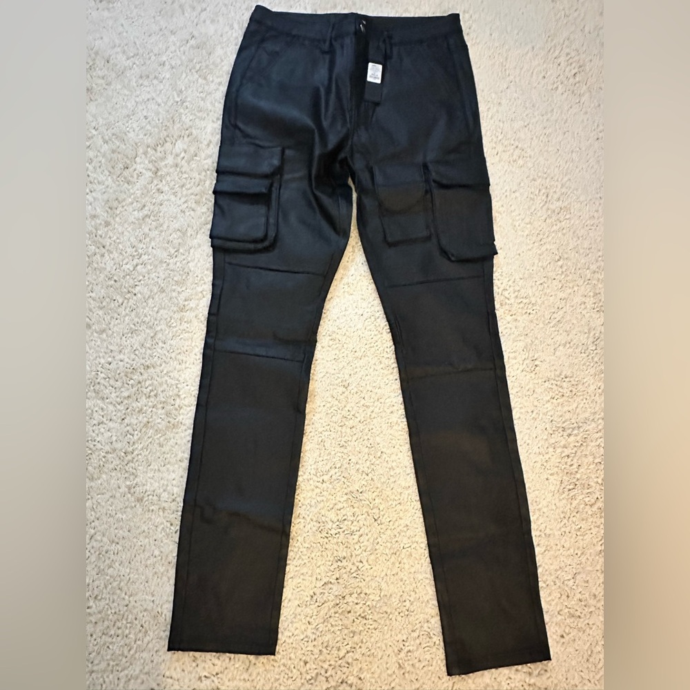 Men's Black Cargo Pants